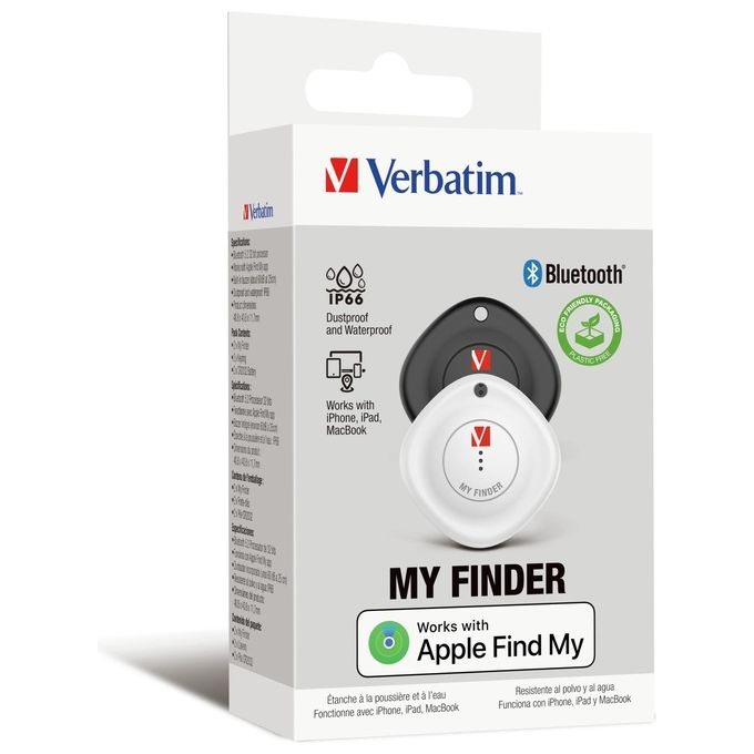 Verbatim My Finder Personale Nero-Bianco