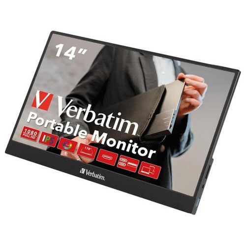 Verbatim Pm-14 Monitor Portatile 14" Full Hd