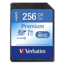 Verbatim Premium Memoria Flash 256Gb SDXC Classe 10 UHS-I