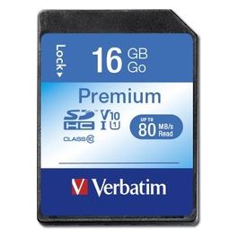 Verbatim Secure Digital 16gb classe 10