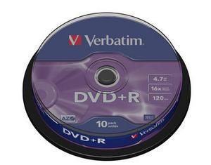 Verbatim Spindle 10 Dvd+r