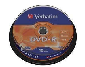Verbatim Spindle 10 Dvd-r