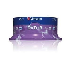 Verbatim Spindle 25 Dvd+r