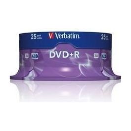 Verbatim Spindle 25 Dvd+r 4 7gb 16x C.25 Xx