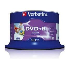 Verbatim Spindle 50 Dvd+r 4 7gb 16x Print.xx