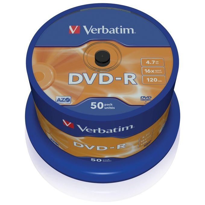 Verbatim Spindle 50 Dvd-r 4 7gb 16x Sergr.