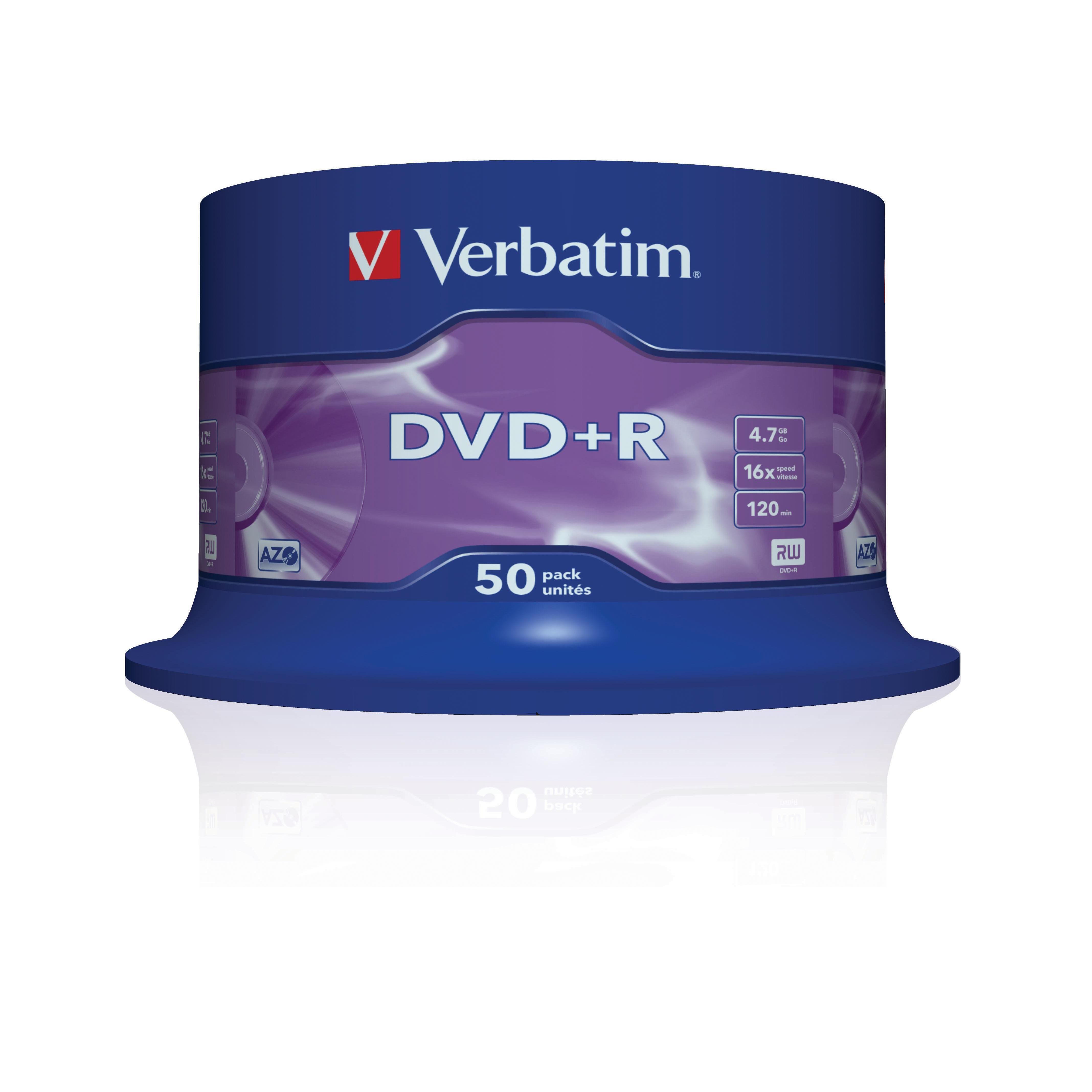 Verbatim Spindle 50 Dvd+r