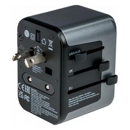Univesal Travel Adapter UTA-03 USB-C 30W 2xUSB-C 2xUSB-A