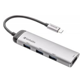 Verbatim USB-C Multiporta Hub 4 Porte USB 3.2 Gen 1