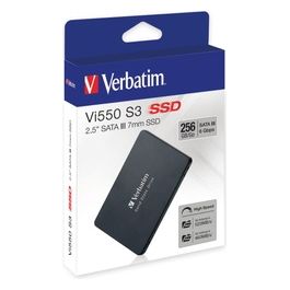 Verbatim Vi550 hard disk Ssd 256Gb Sata3 2,5" 7mm
