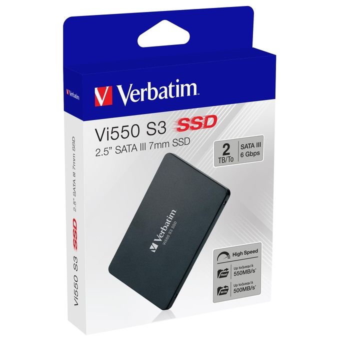 Verbatim Vi550 Internal Sata III 2.5" Ssd 2Tb