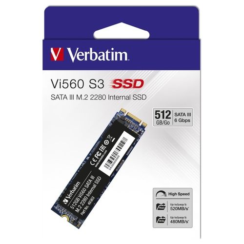 Verbatim Vi560 Internal Sata III M.2 Ssd 512gb