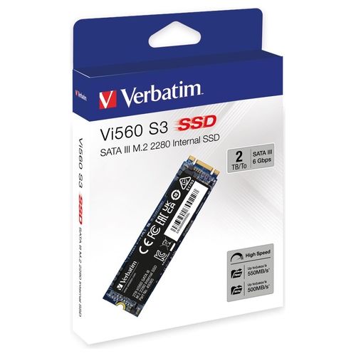 Verbatim Vi560 S3 Ssd M.2 2Tb Serial ATA III 3D NAND