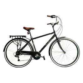 Versiliana Biciclette Vintage City Bike 28'' Uomo Nera Resistente Pratica Comoda Perfetta per muoversi in città
