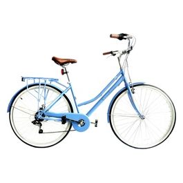 Versiliana Biciclette Vintage City Bike 28'' Donna Pastel Light Blue Resistente Pratica Comoda Perfetta per muoversi in città