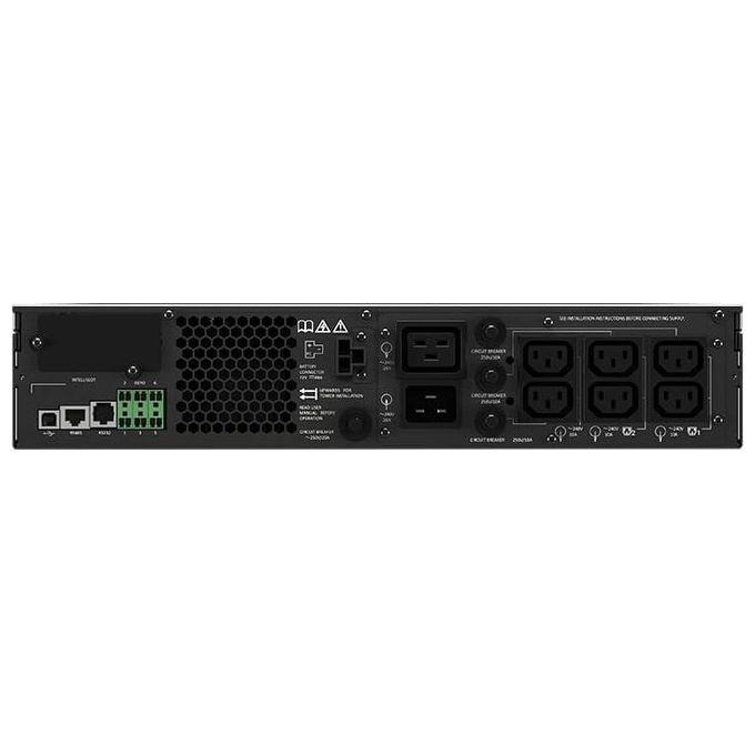 Vertiv GXT5-3000IRT2UXLN Gruppo di Continuita' UPS Doppia Conversione 3 kVA Rackmount-Tower Nero