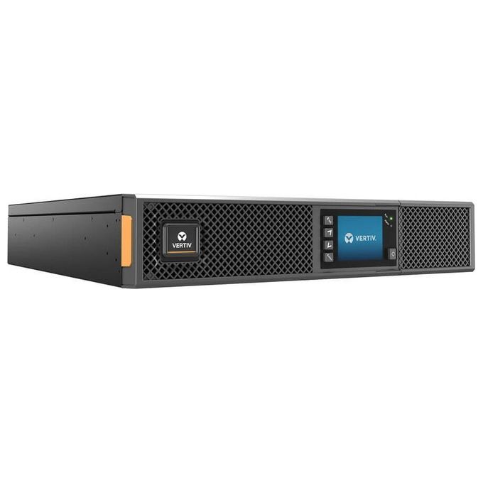 Vertiv GXT5-1000IRT2UXLE Liebert GXT5 UPS a doppia conversione online 1000VA 1000W 230V con tecnologia VRLA e display LCD colore Nero