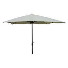 00909 Ombrellone Metallo Telo Beige 200x300cm