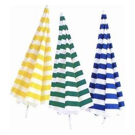Ombrellone Acciaio Cotone bianco-Blu 200
