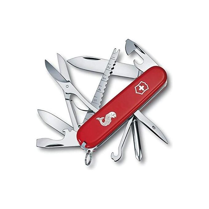Victorinox Fisherman Coltellino 7 Funzioni Rosso
