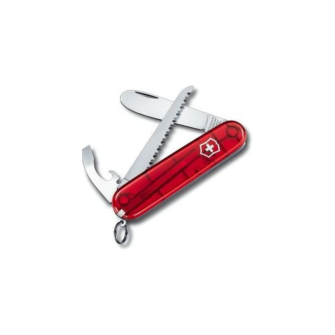 Victorinox My First Victorinox Coltellino Multiuso Rosso Trasparente