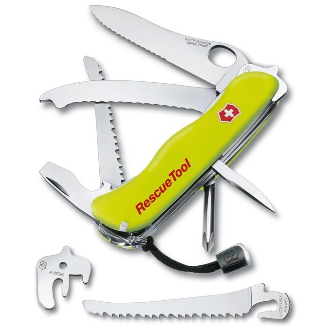 Victorinox RescueTool One Hand Coltello a Serramanico