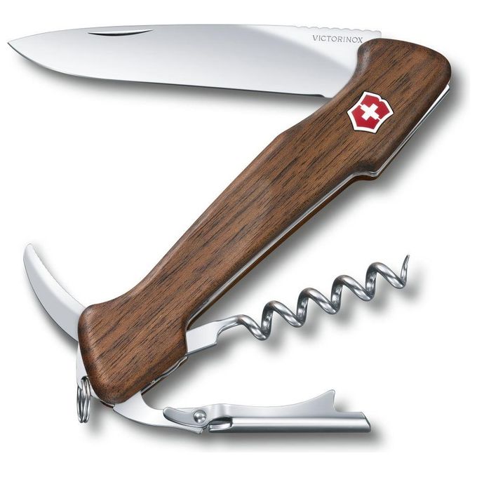 Victorinox Wine Master Coltellino Tascabile 130mm in Legno di Noce Nero