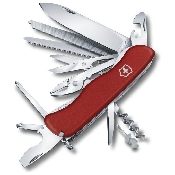 Victorinox Work Champ Coltellino Svizzero Rosso