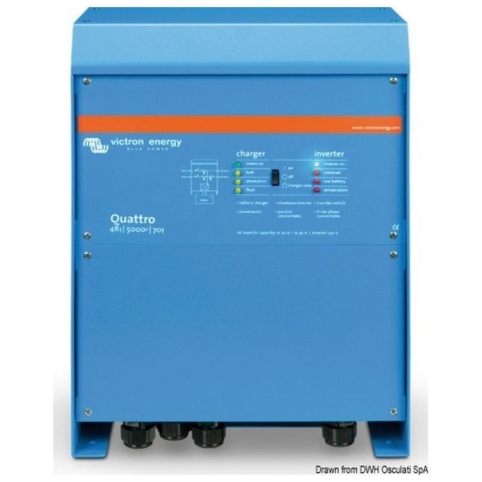 Victron energy blue power Sistema combinato VICTRON caricabatterie + invert 24/5000 