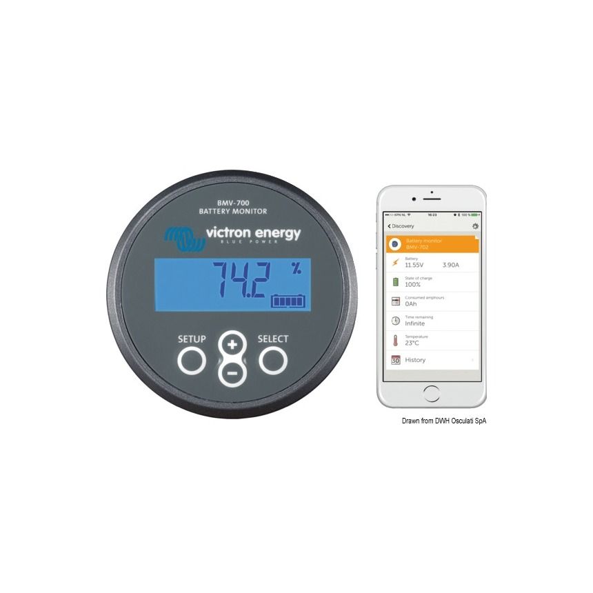 Victron Energy Monitor Batterie