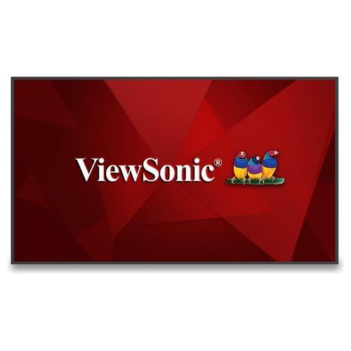 Viewsonic CDE5530 Visualizzatore di Messaggi Pannello Piatto per Segnaletica Digitale 55" Lcd 450 Cd/m² 4k Ultra Hd Nero Processore Integrato Android 11 24/7