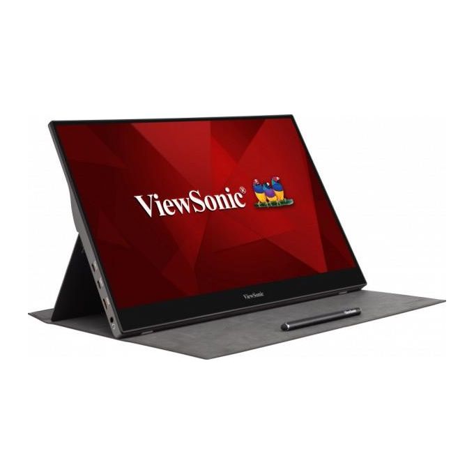 Viewsonic TD1655 Monitor PC 15,6" Full HD IPS (Argento - Nero)