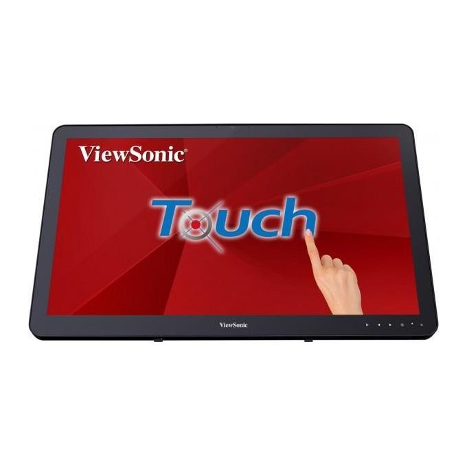 Viewsonic Monitor Touch Screen 23.6'' TD2430 1920x1080 Pixel Nero Multi-Touch Chiosco