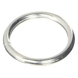 Anelli Saldati Zinco/Cromati 40 Pezzi Filo 6mm Foro 45mm