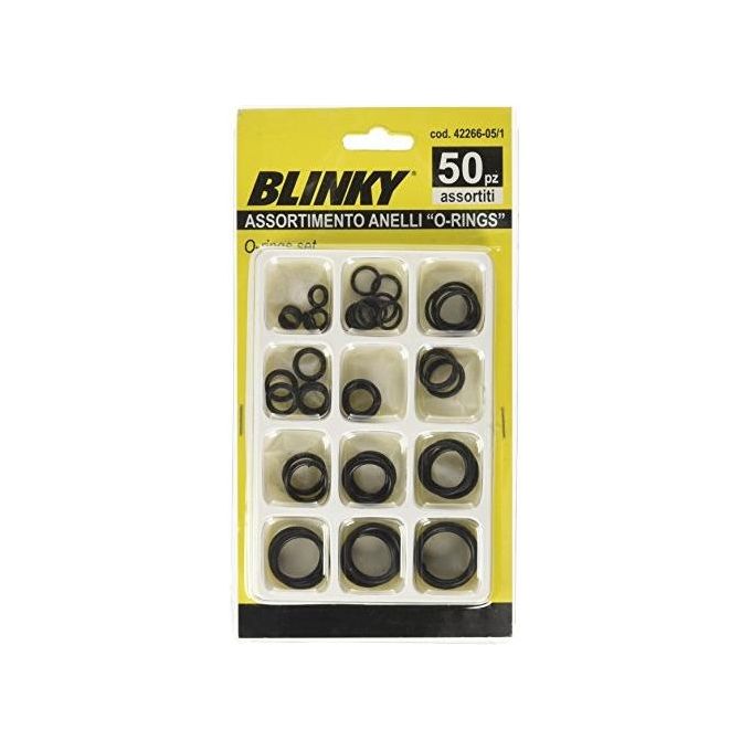 Vigor-Blinky Assortimenti Anelli O-Rings Blister 50 Pezzi