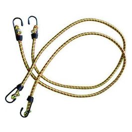 Corde Elastiche Set 2 Pezzi Ganci Acciaio 8x2000mm