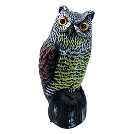 Dissuasori per Volatili Gufo con Testa Rotante 16x15x38.5cm