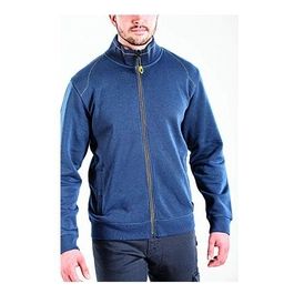 Felpe Rica Lewis Fullzip Manica Lunga Grigio/Blu Taglia M