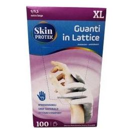 Vigor-Blinky Guanti in Lattice Skin Protek Monouso 100 Pezzi Misura 9 XL