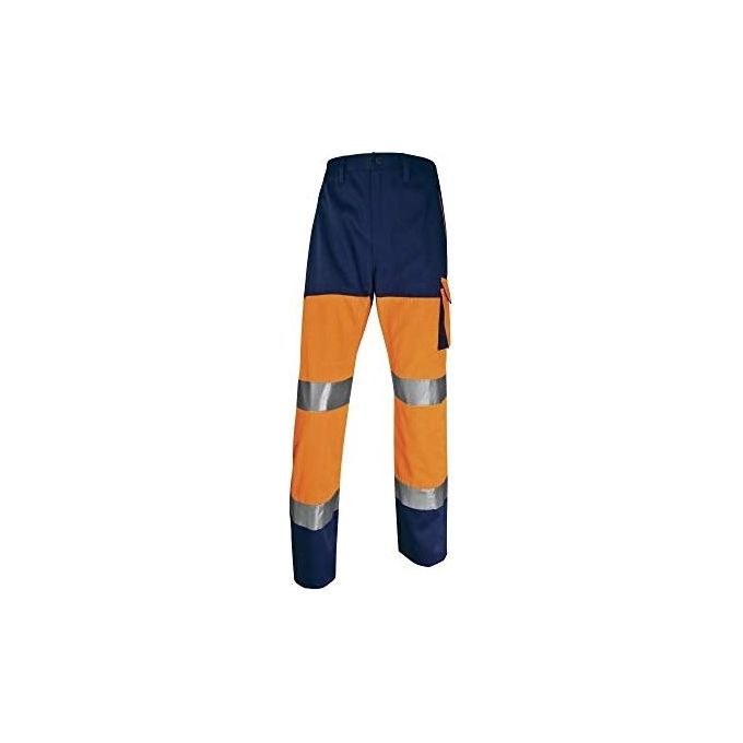 Image of Vigor-Blinky Pantaloni Panoply Phpa2-hv Blu-Orange Fluo Taglia M