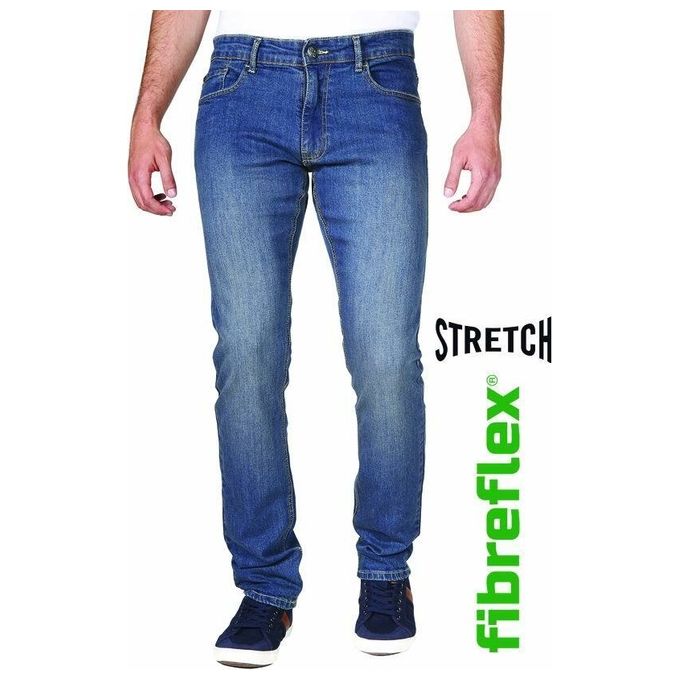 Vigor-Blinky Pantaloni Rica Lewis Jeans Work3 Denim Scuro  Taglia 50