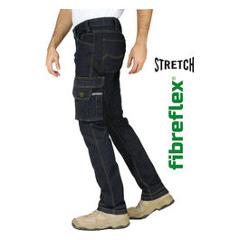 Pantaloni Rica Lewis Jeans Job1 Tasconato Denim Scuro Taglia 52