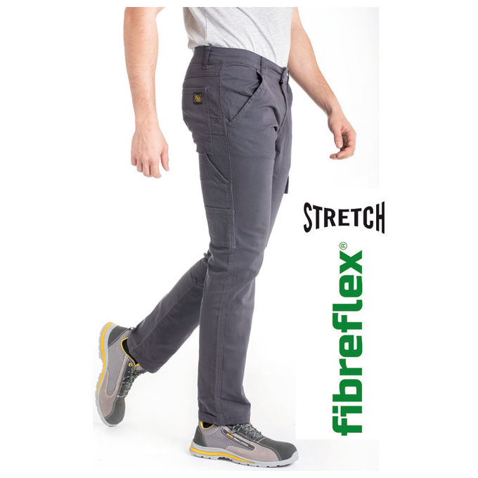 Vigor-Blinky Pantaloni Rica Lewis Jeans Carp28 Cotone Antracite Taglia 50