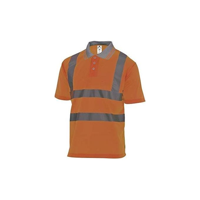 Image of Vigor-Blinky Polo Panoply Offshore-HV Arancio-Fluo Taglia XXL