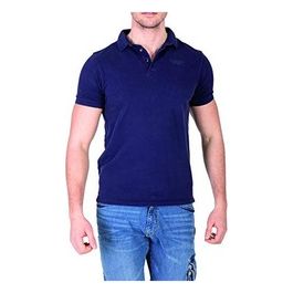 Polo Rica Lewis Polage Vintage Cotone Blu Taglia L
