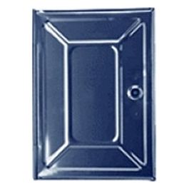 Portine Camino Doppie con Chiave in Acciaio 155x310mm