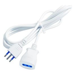 Prolunghe Lineari M/F 10a 3x0.75mm 2.3mt Bianco