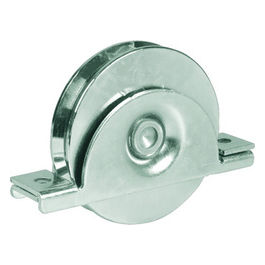 Ruote per Cancelli Gola V Art. 393 con Supporto Diametro 140Mm
