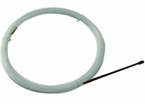 Vigor-Blinky Sonde Passacavi Filo Nylon Bianco 3mmx10mt