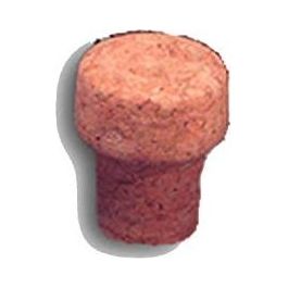 Tappi Sughero Paraffinati Microgranulato 100 Pezzi 26x42mm